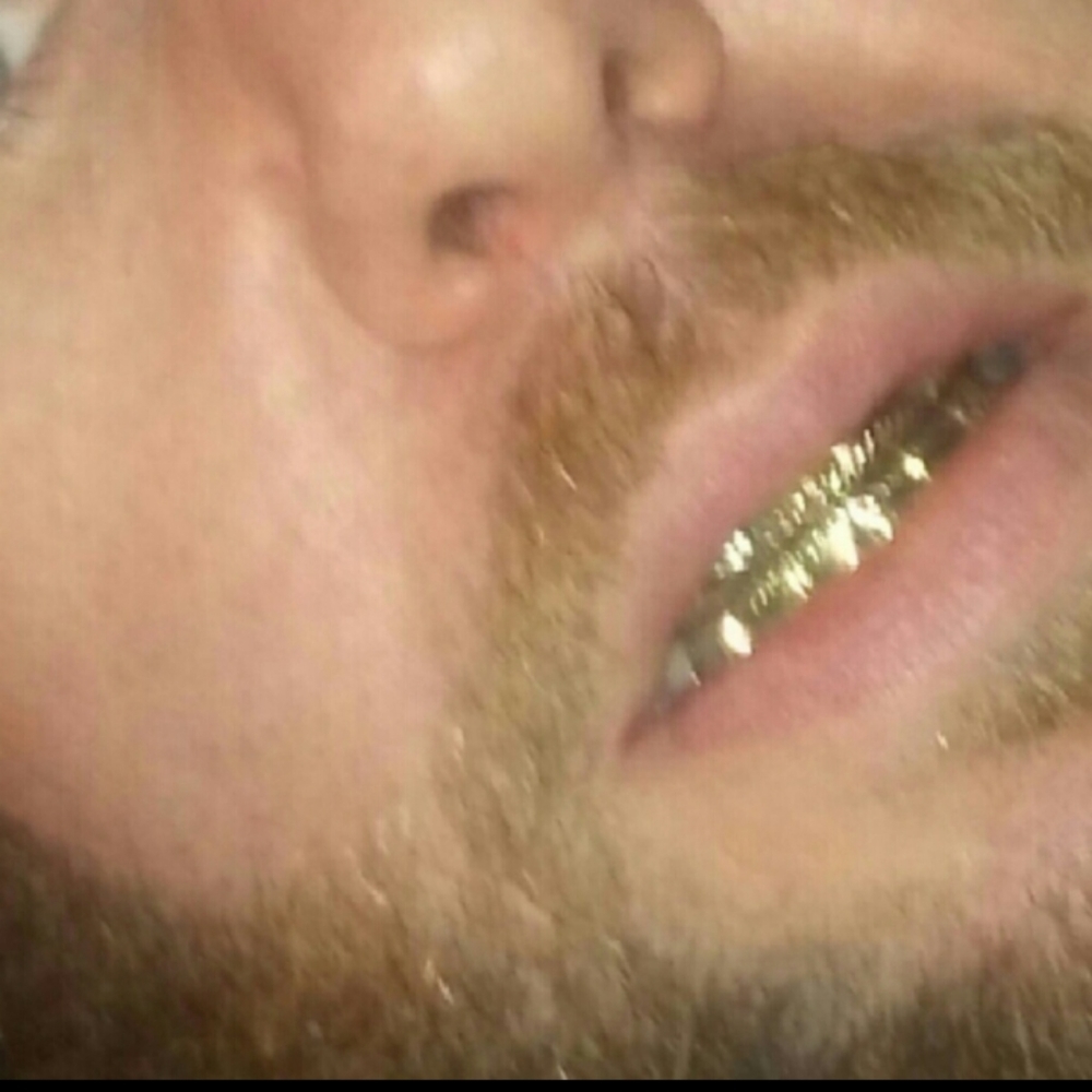 10k or 14k gold grill